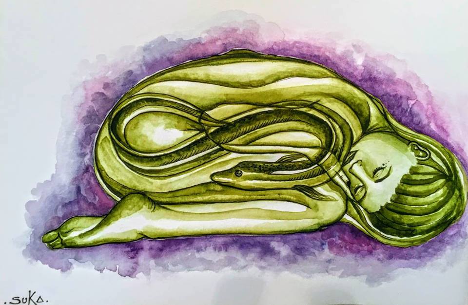 Sea Snake Woman